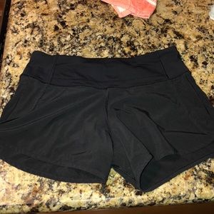 Lululemon Size 4 black shorts